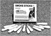 15-049 Tel-Tru Smoke Sticks; tracer smoke for air flow testing from MeterMall