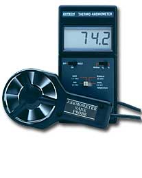 Extech� 451112 Big Digit Vane Thermo-Anemometer from MeterMall