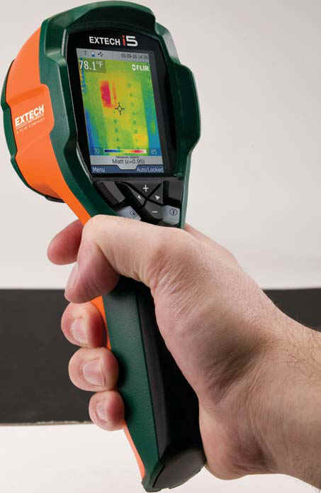 Extech I5 (IRC40) Thermal imaging camera, $2995.00.  