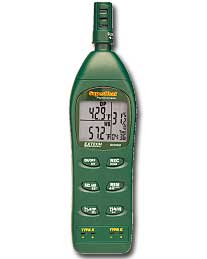 Extech RH350 SuperHeat Psychrometer from MeterMall